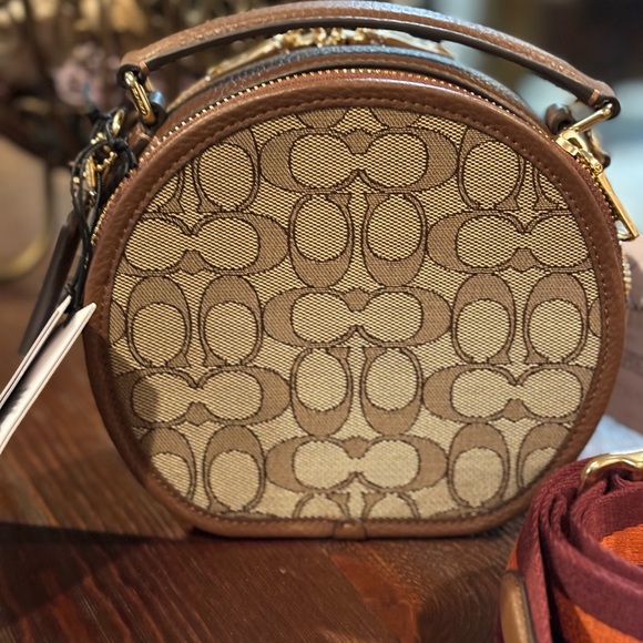Coach Canteen Crossbody Bag In Signature Jacquard CO986 - Picture 5 of 5